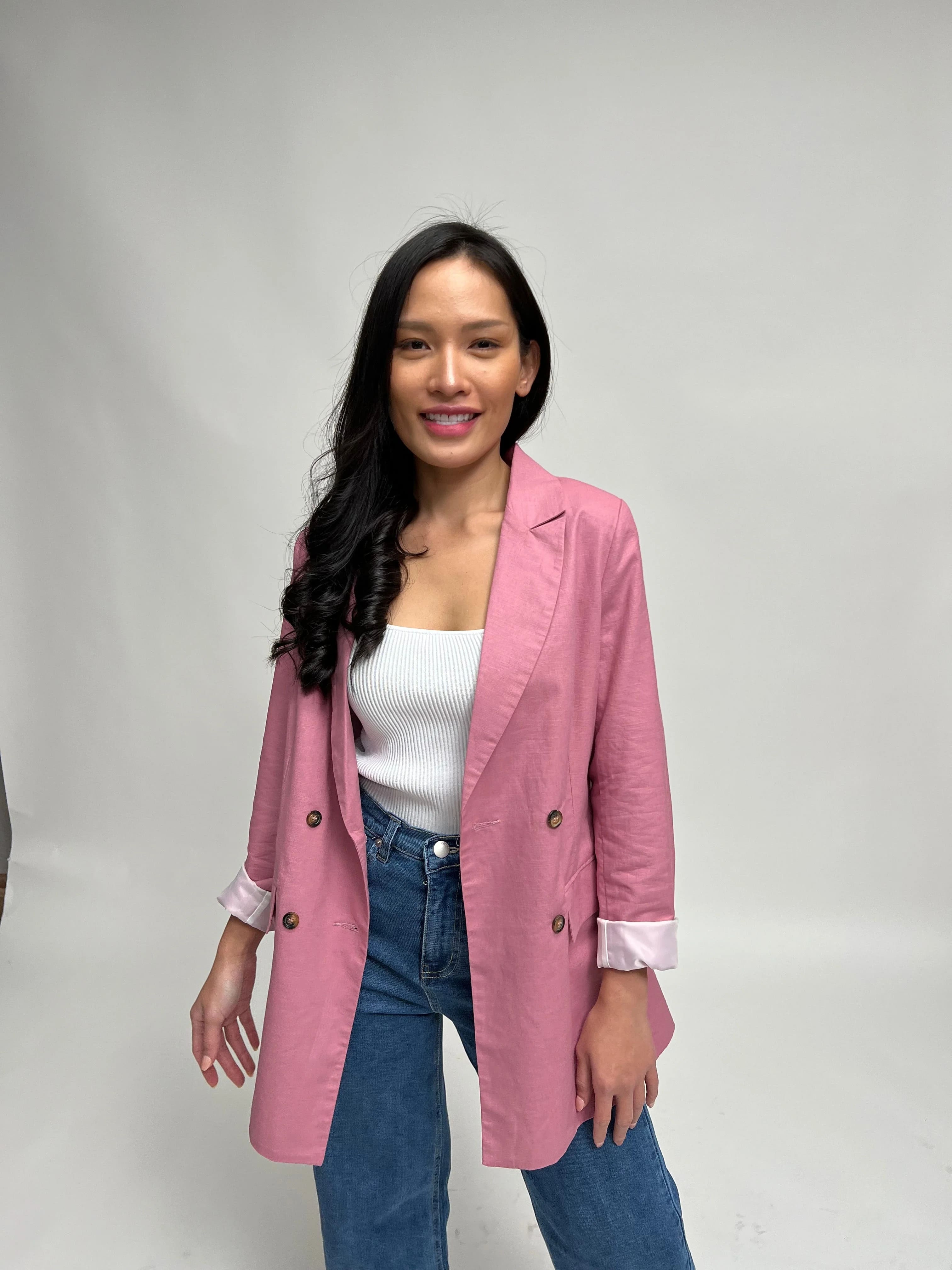 PIPPA LINEN JACKET
