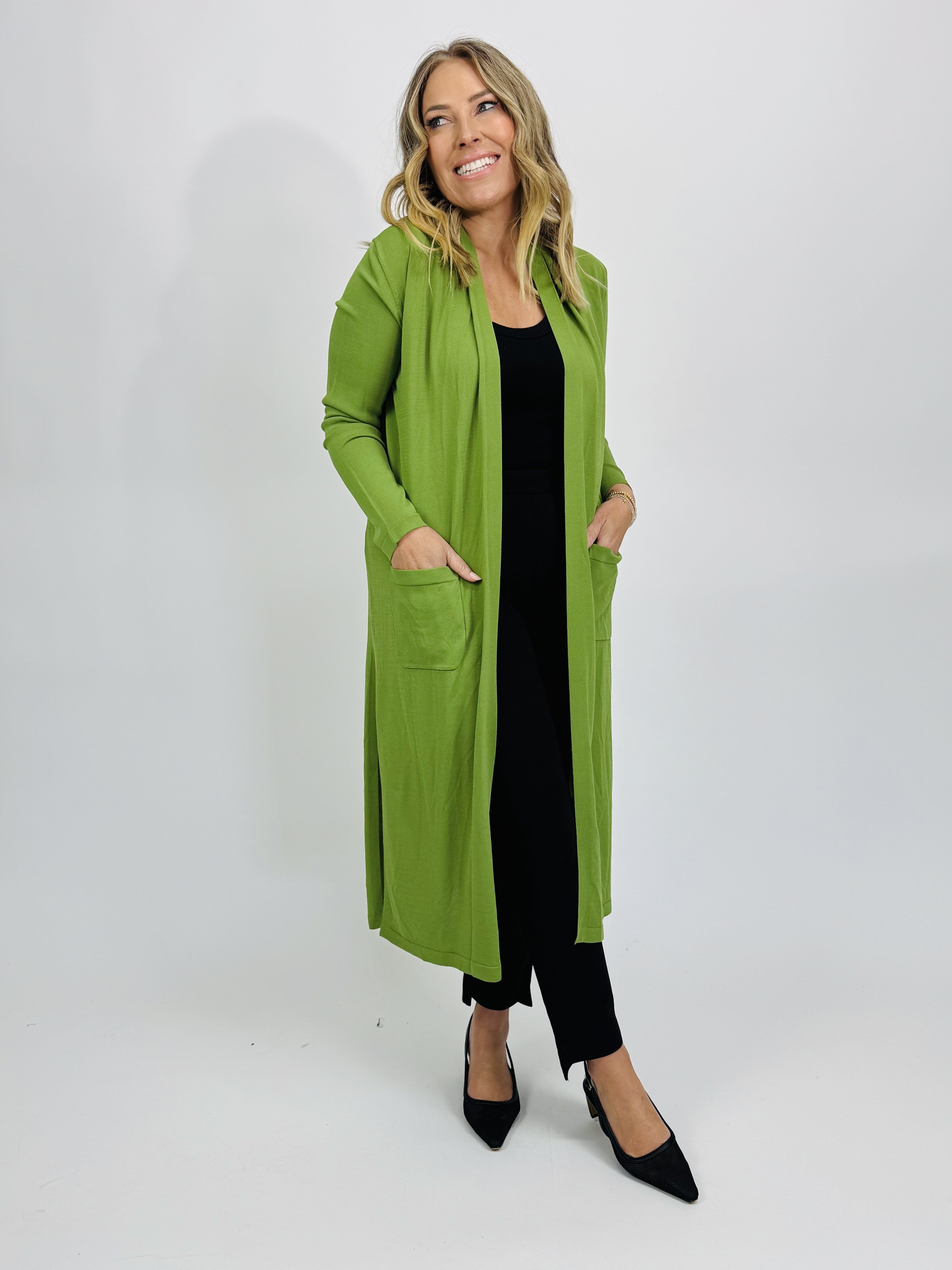 MANGO LONGLINE CARDIGAN