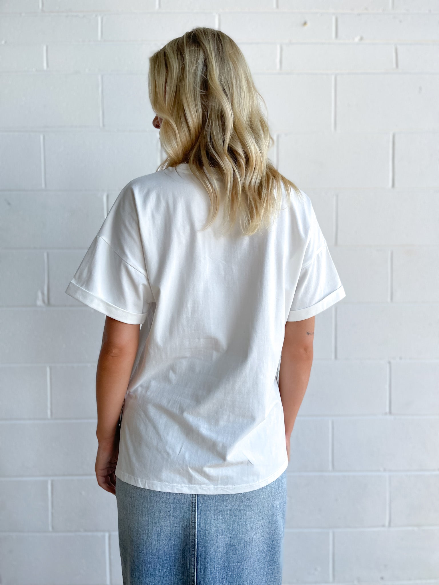 CHERRY BOW PRINT TEE SS25