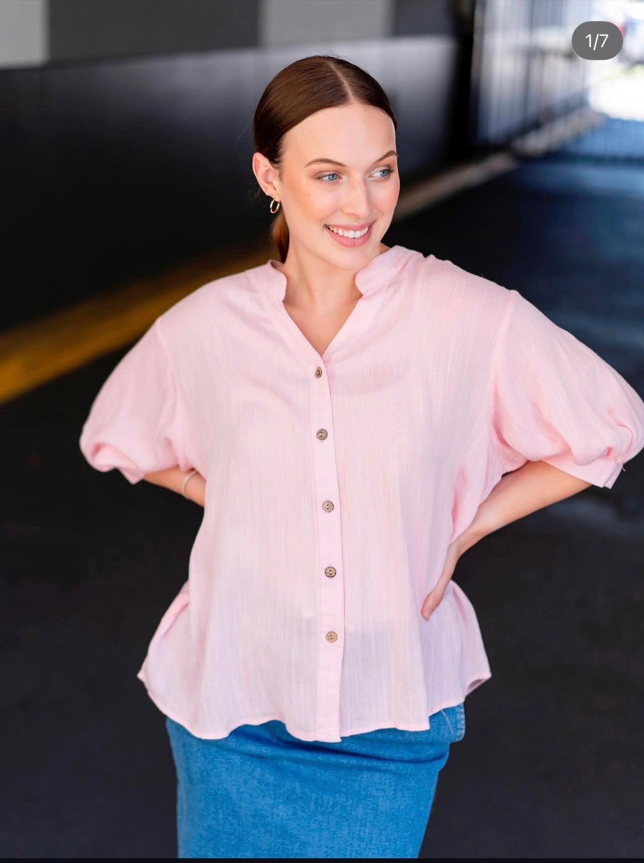 BELLA OVERSIZED SHIRT SS25