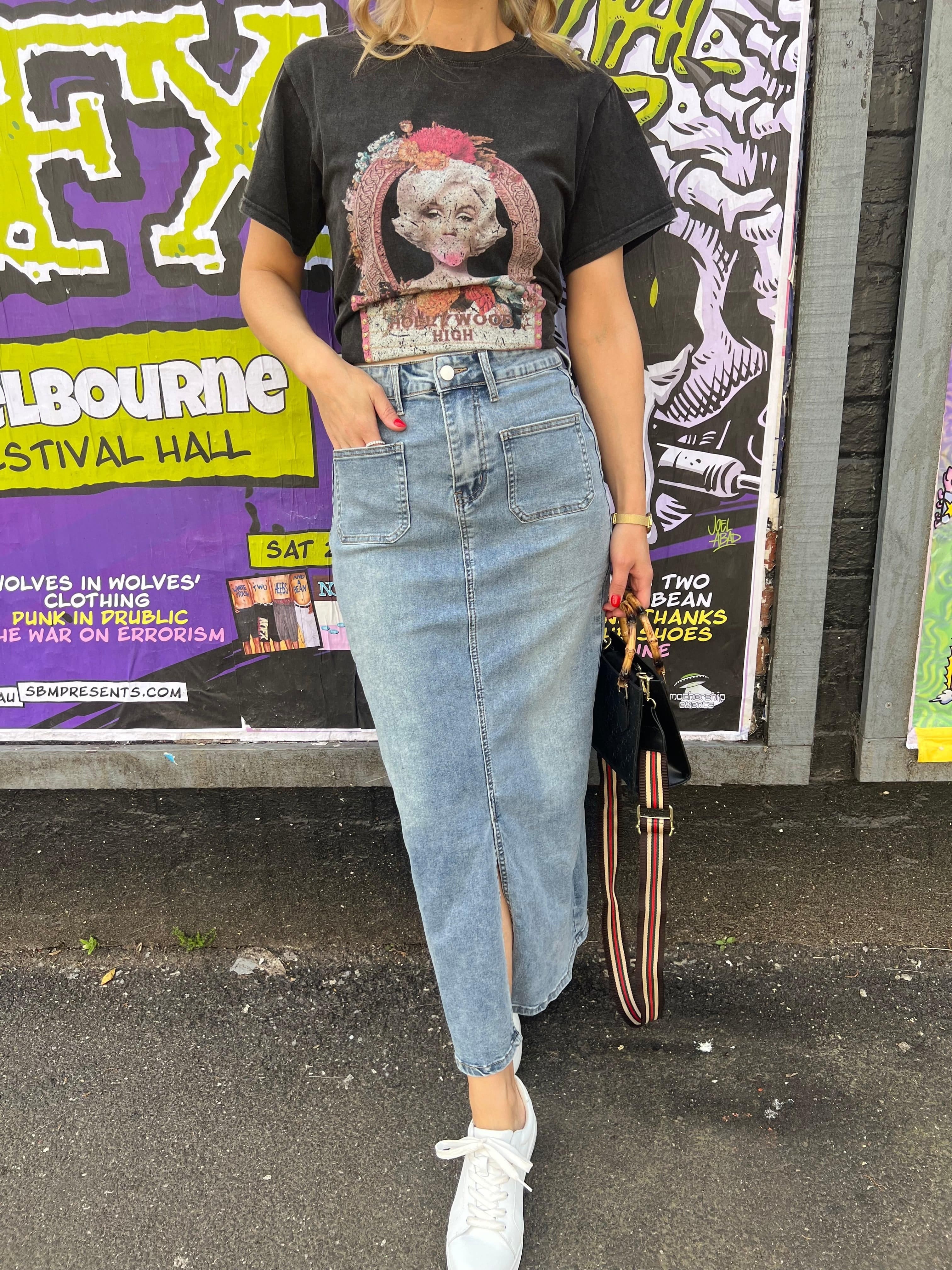 BAILEY B DENIM SKIRT