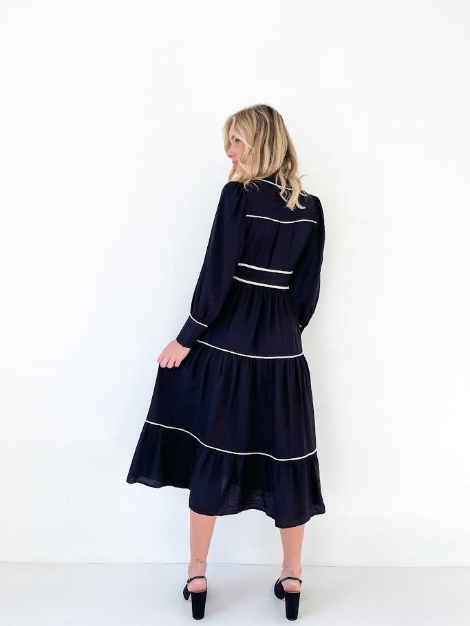 PIPPA TRIM DRESS