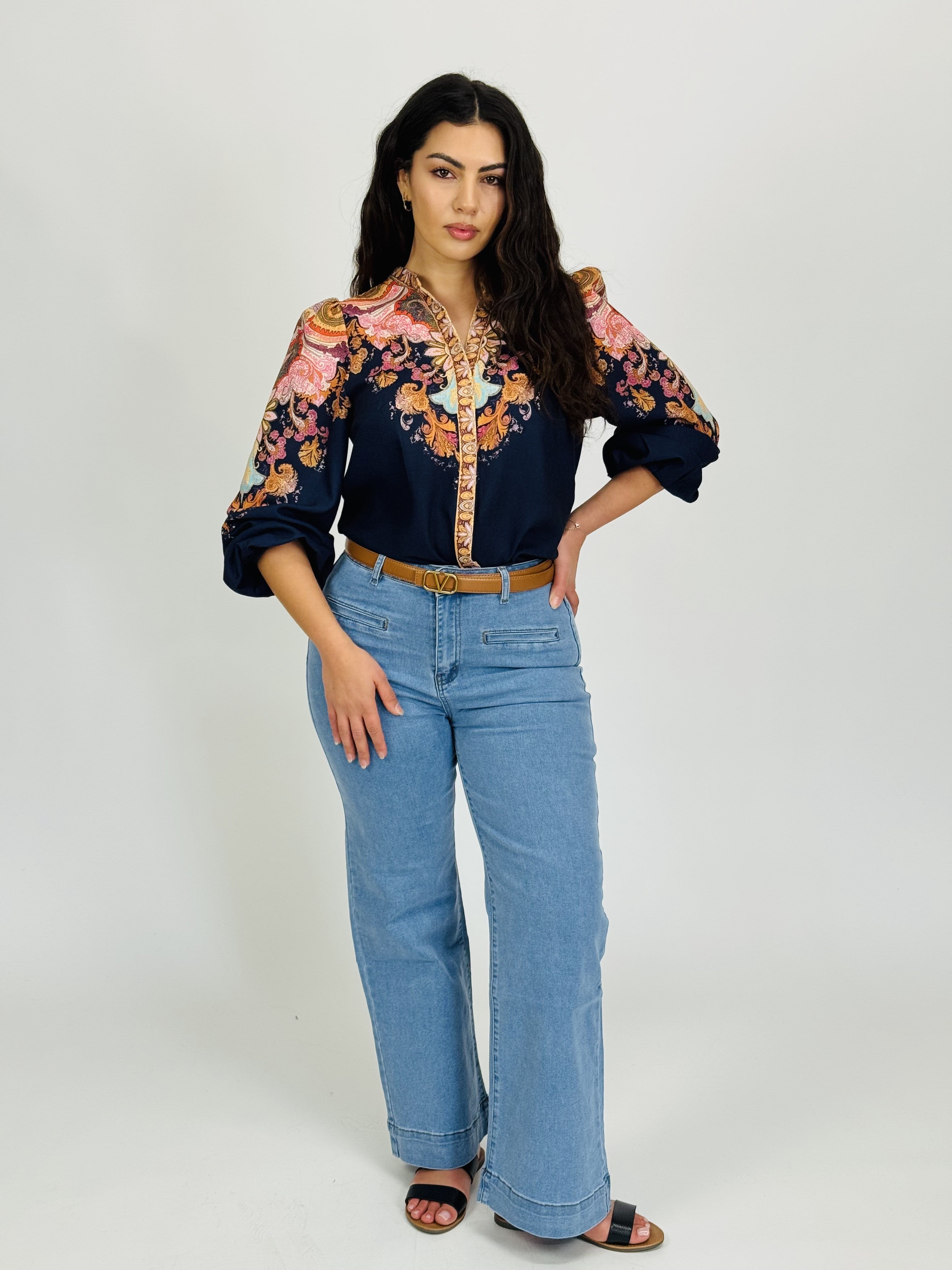 IVY BORDER SHIRT- PRE ORDER