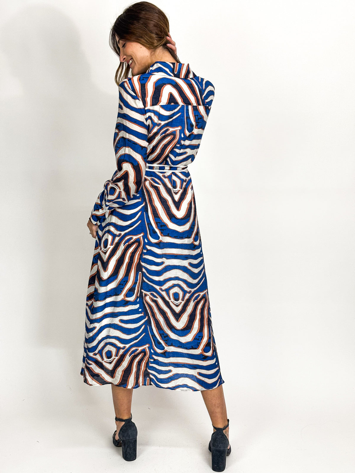 RORY ANIMAL PRINT - BLUE