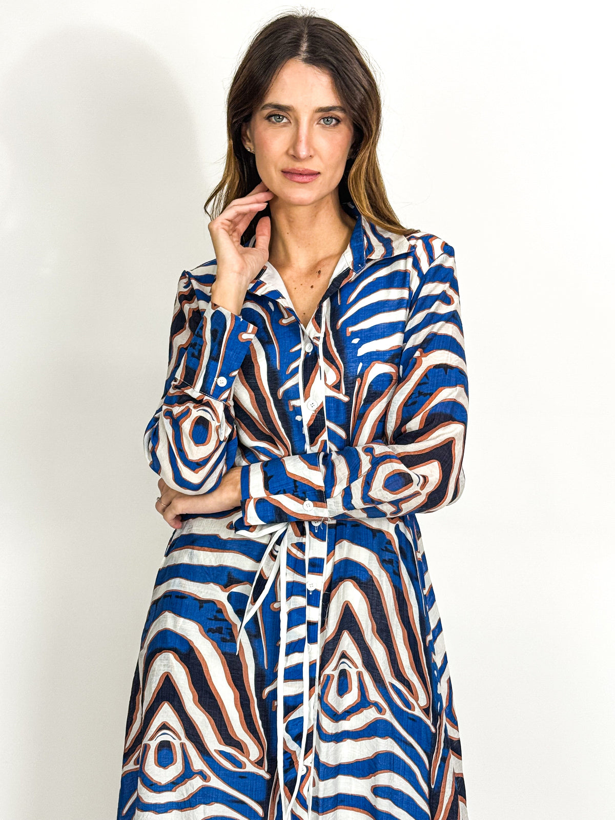 RORY ANIMAL PRINT - BLUE