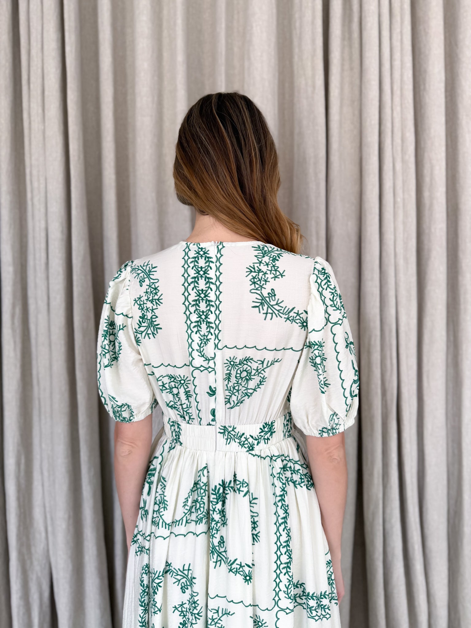 SNOWFLAKE MAXI DRESS