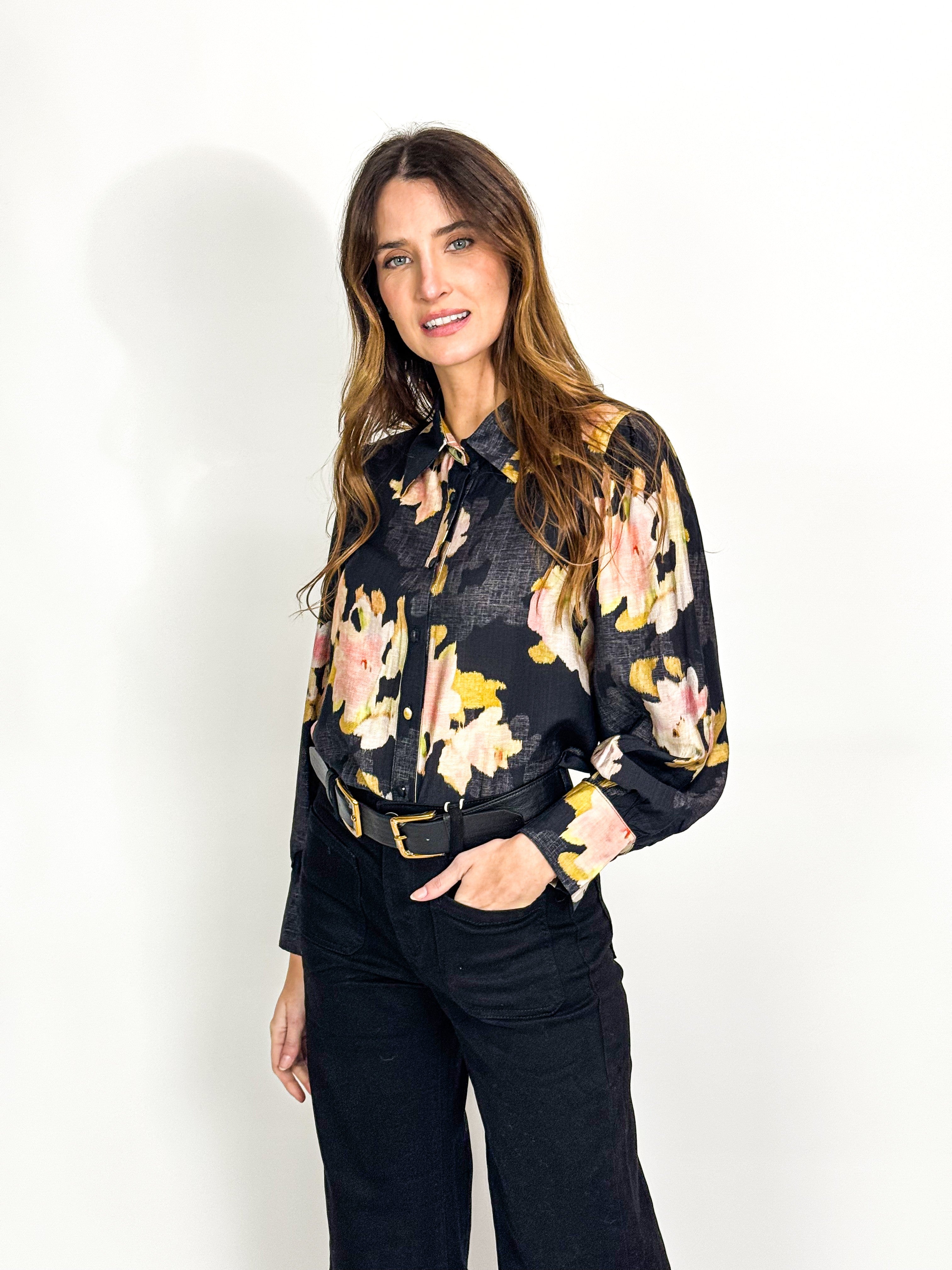 POPPY FLORAL SHIRT