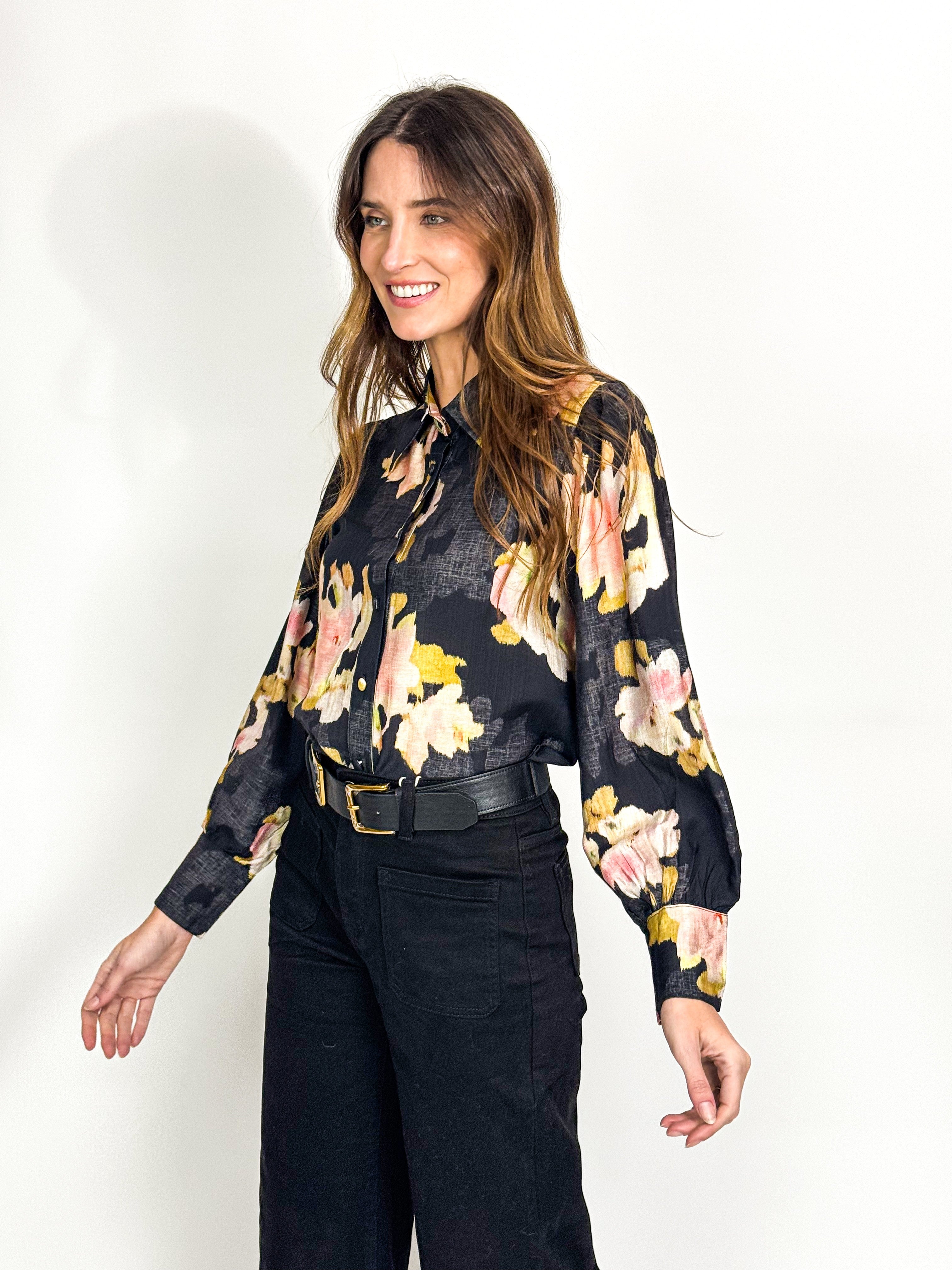 POPPY FLORAL SHIRT