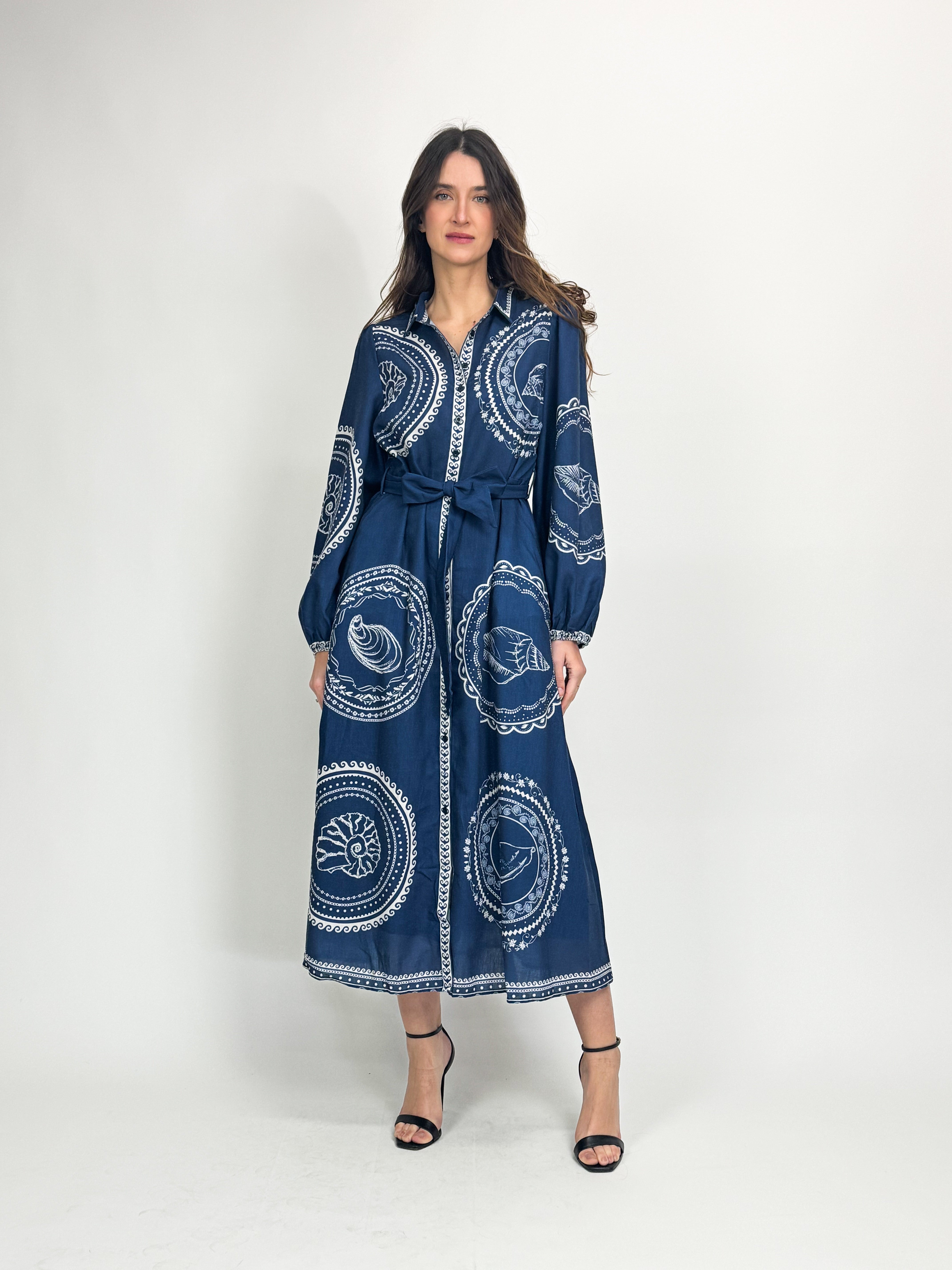 AEGEAN SHIRT DRESS