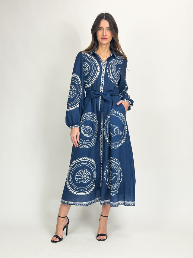 AEGEAN SHIRT DRESS