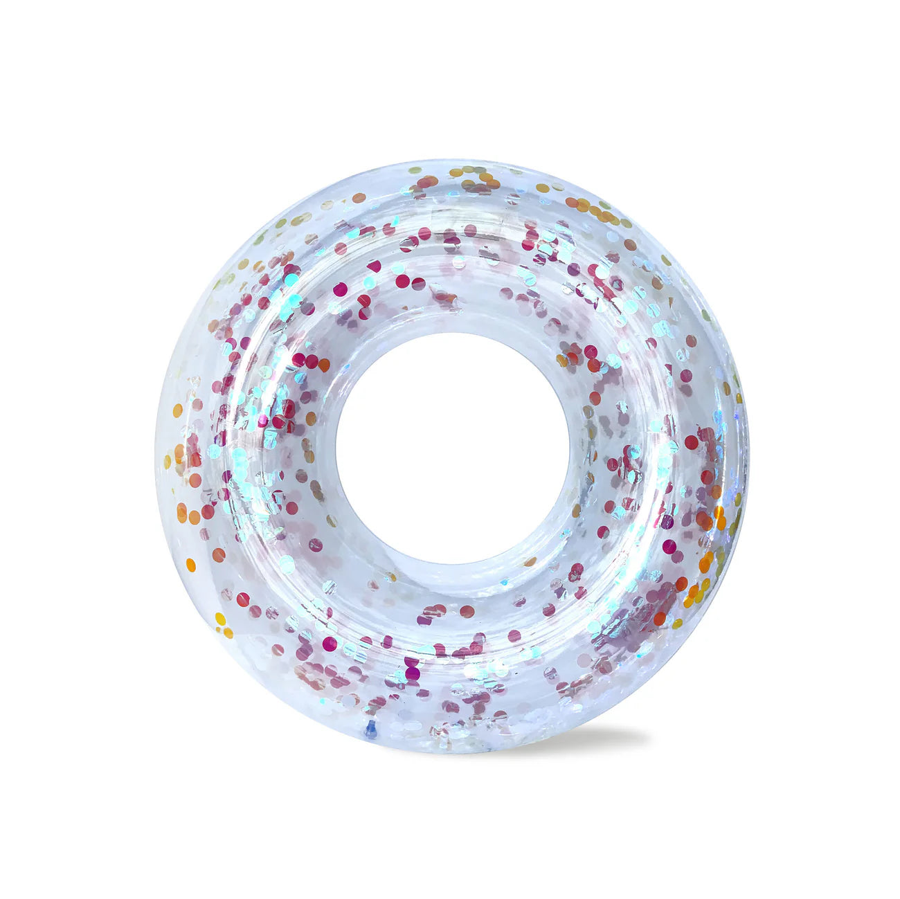 CLEAR RING FLOAT WITH CONFETTI