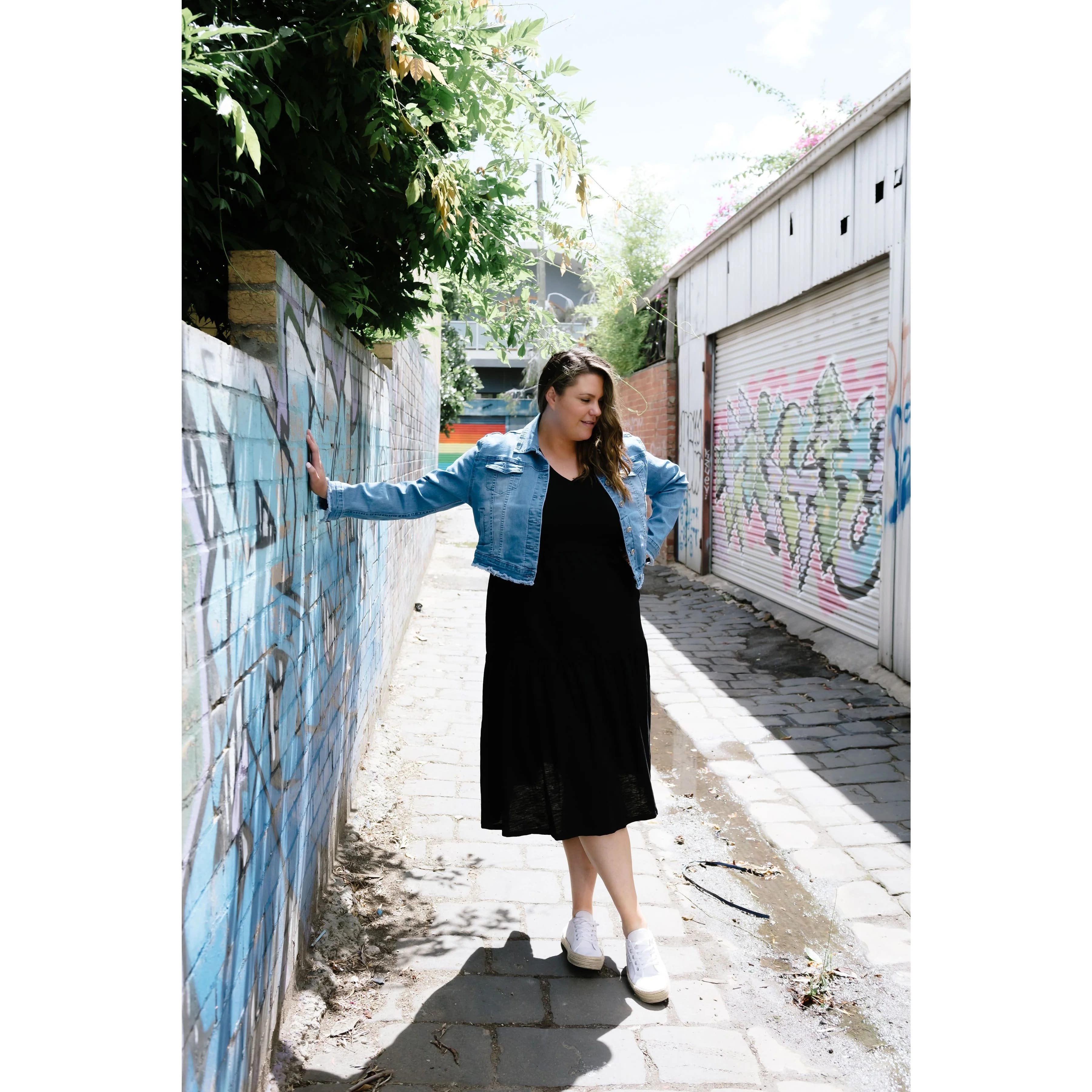 ADDIE SHORT DENIM JACKET 2025