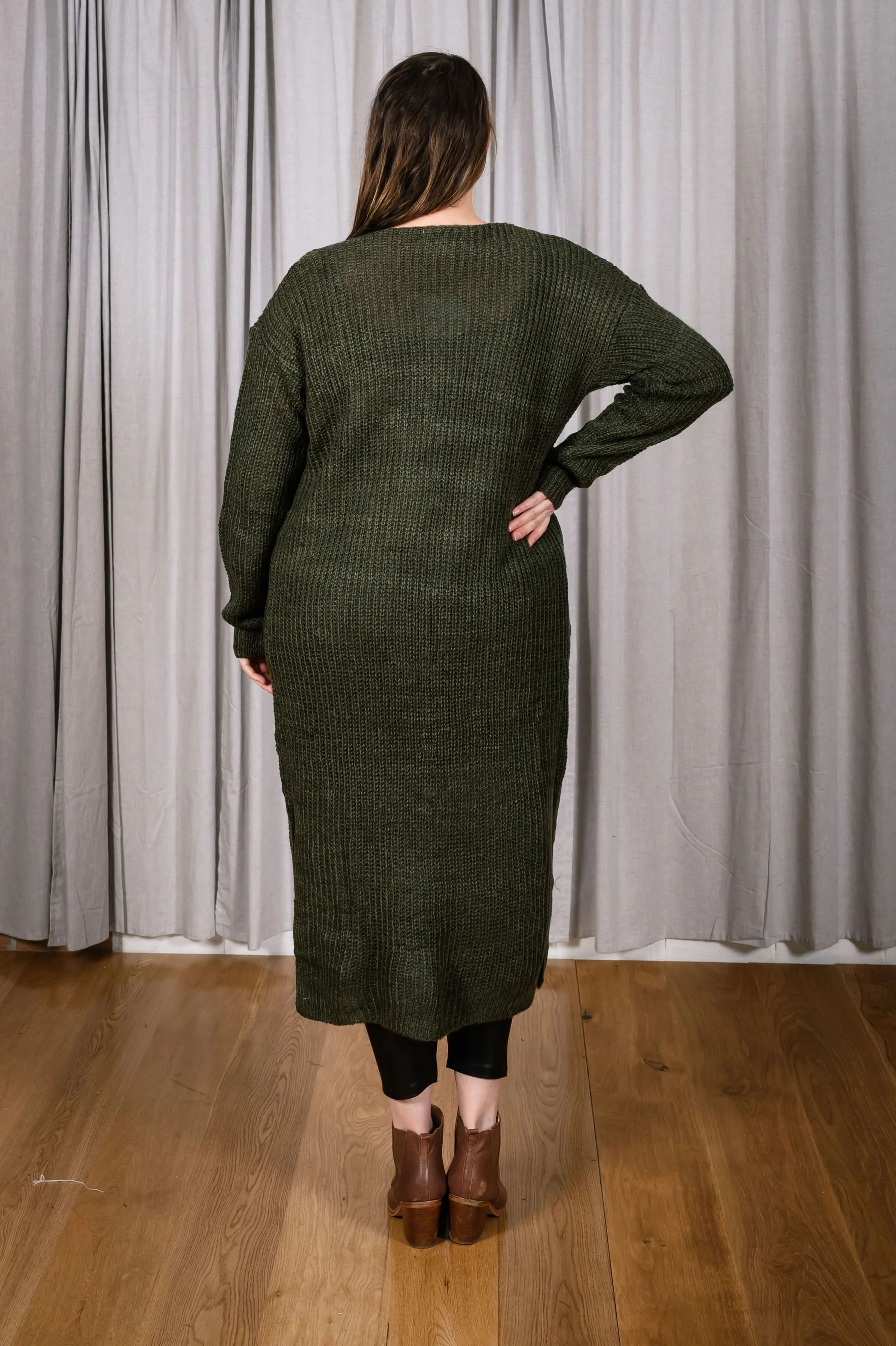 BROOKLYN LONGLINE CARDIGAN