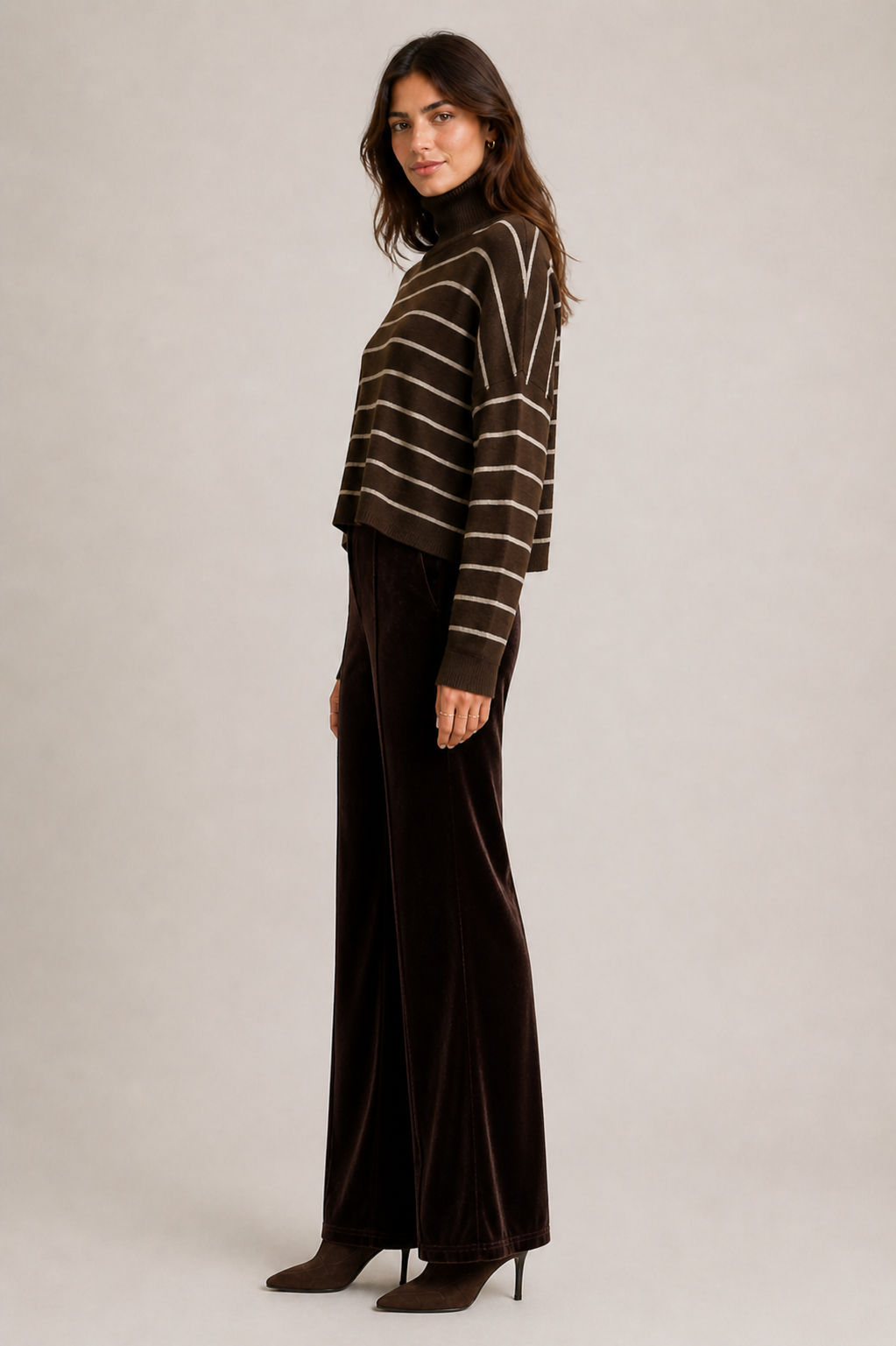 VELVET SLIM PANTS- pre order