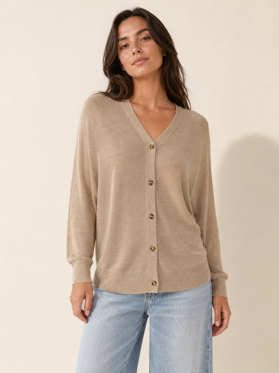 Lightweight Relaxed Cardigan