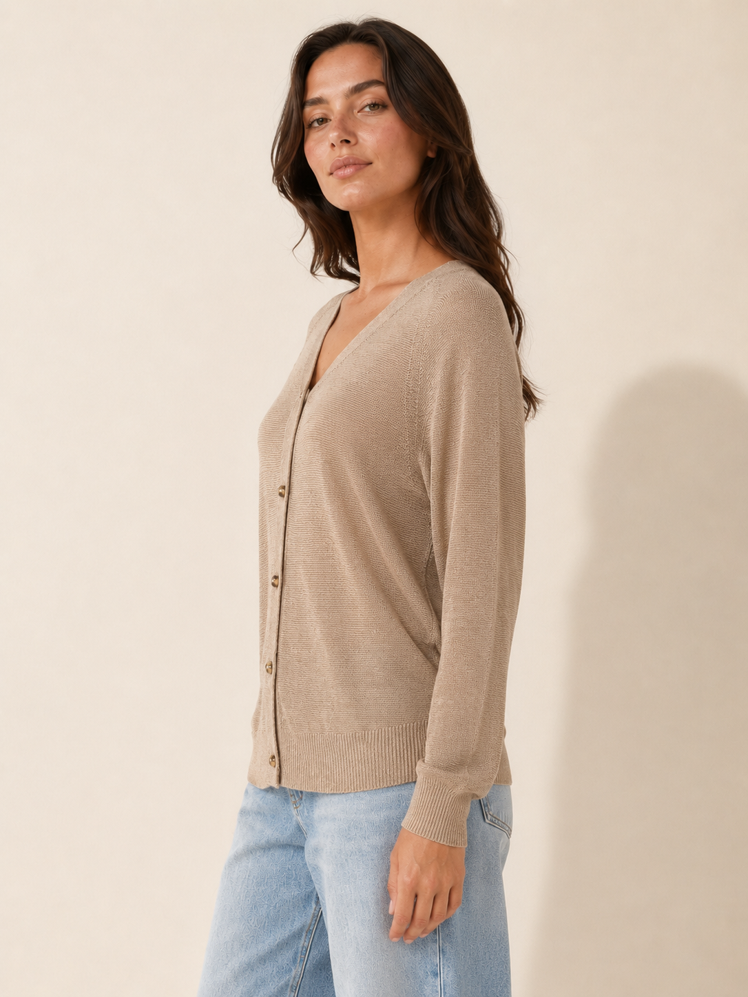 Lightweight Relaxed Cardigan