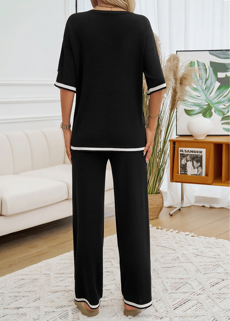 SKEIKE CONTRAST KNIT SET AW15