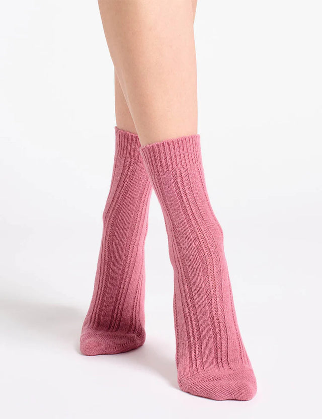 ANGELINA CABLE CREW SOCK