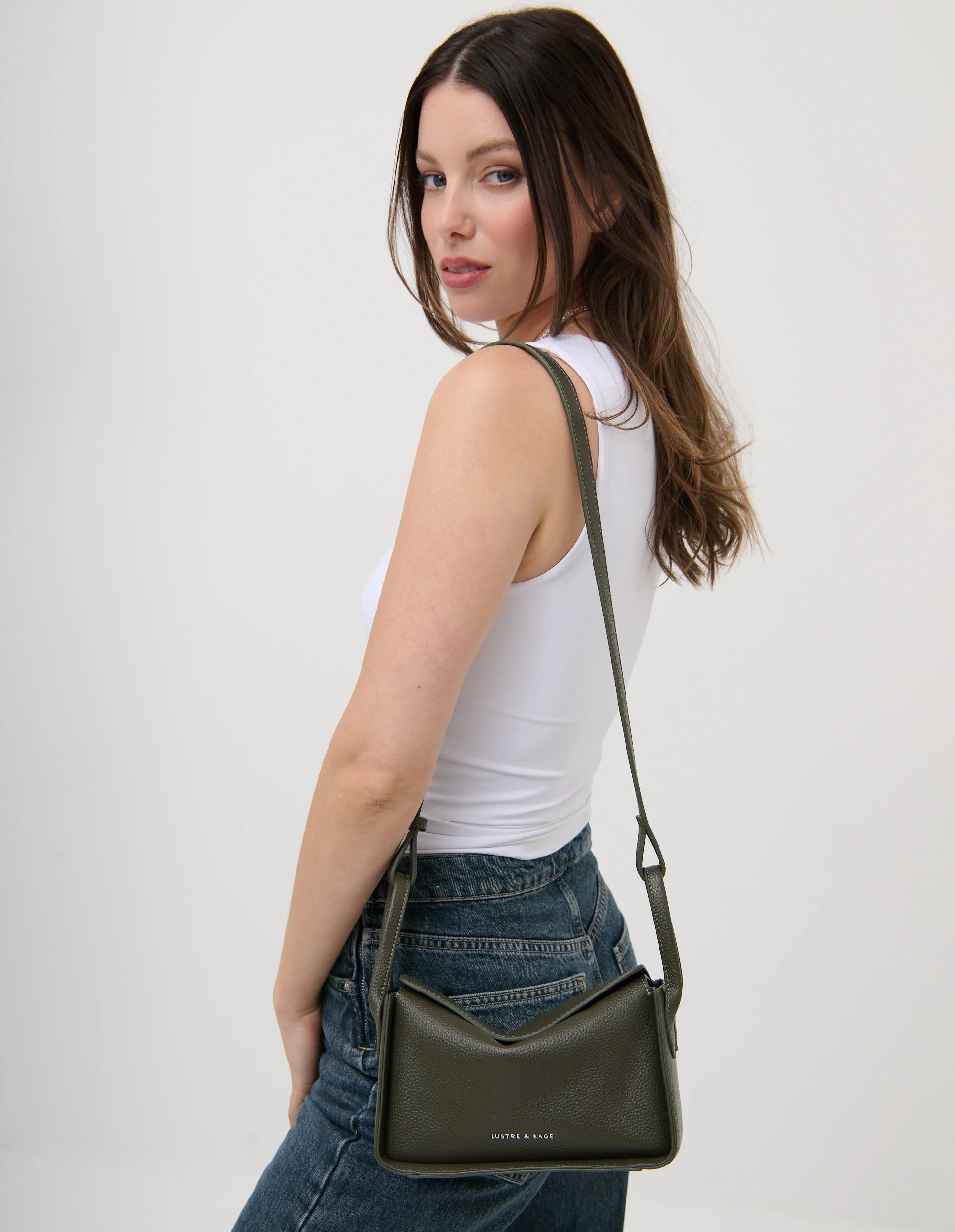Jesselle Curve Shoulder Bag