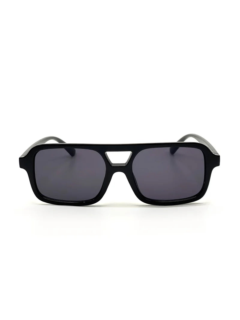 L&S Paris Aviator Sunglasses in Black