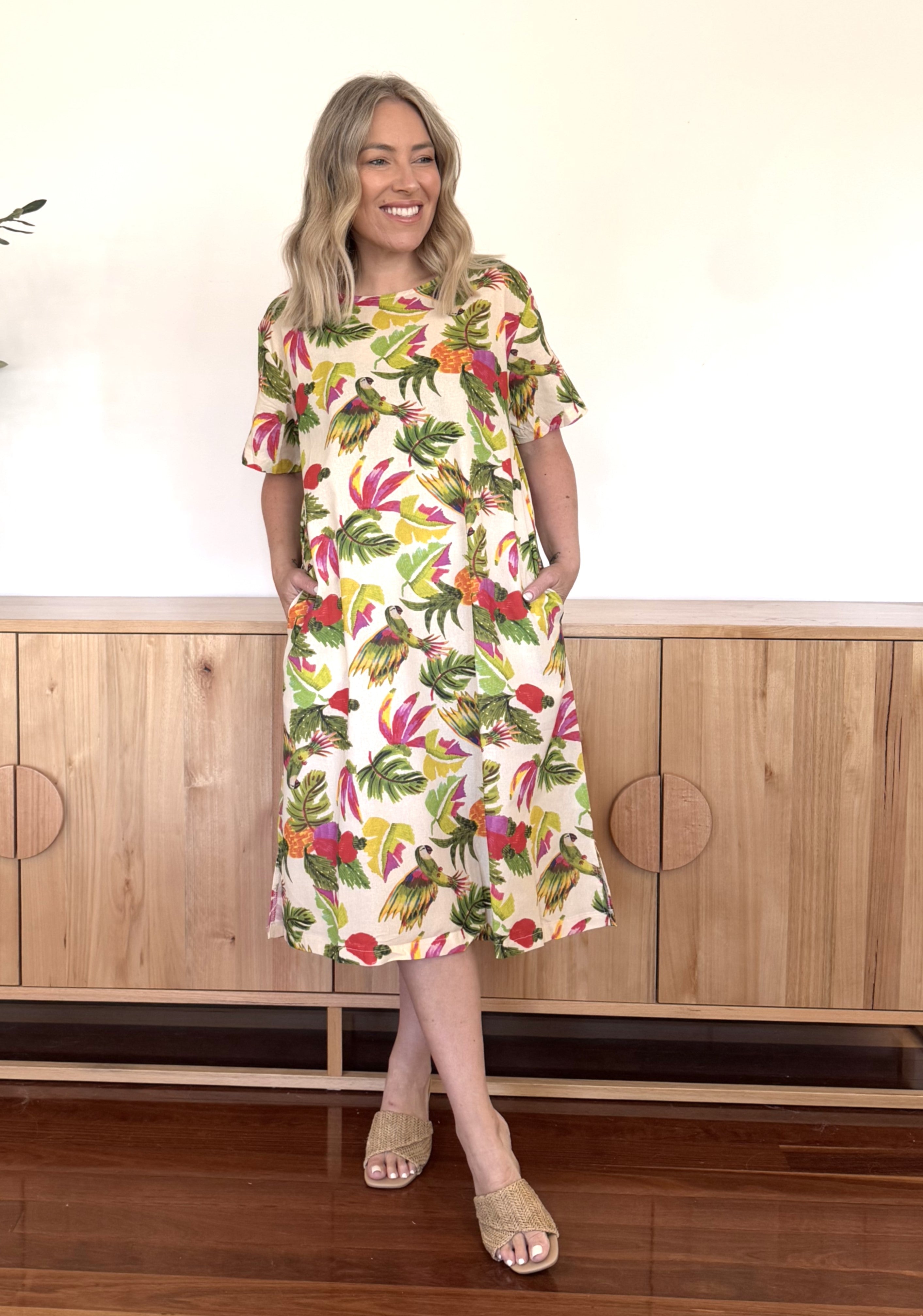 TROPICANA SHIFT DRESS