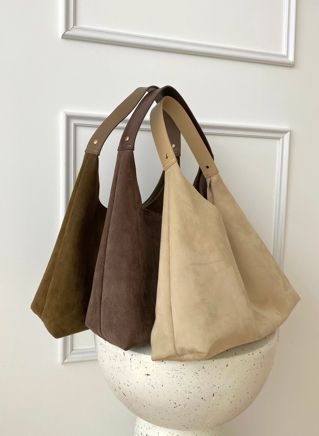 KENNY SUEDE BOHO HANDBAG