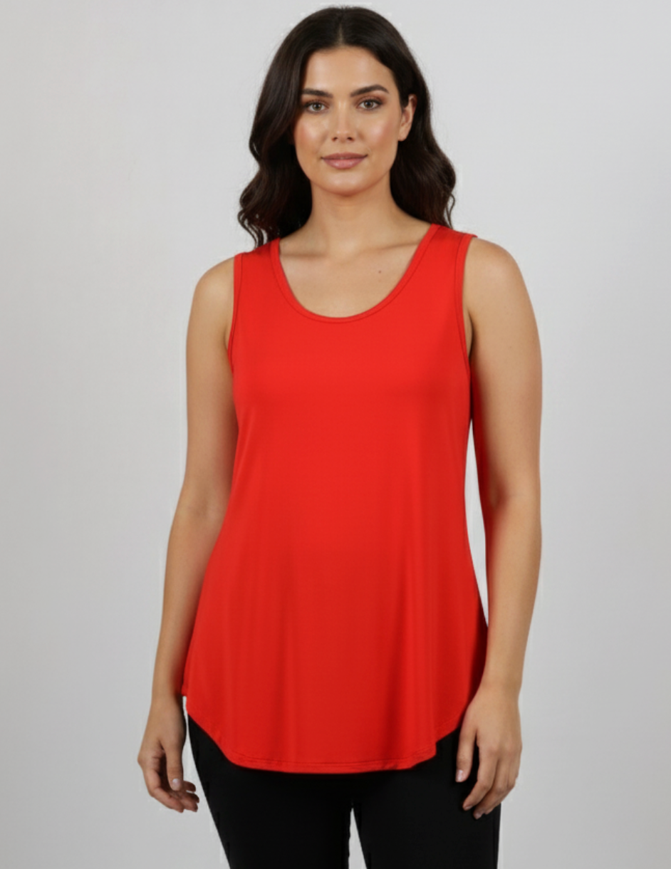 Bamboo Stretch Singlet