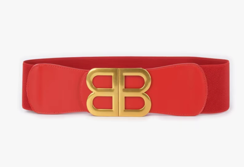 BB LEATHER STRETCH BELT