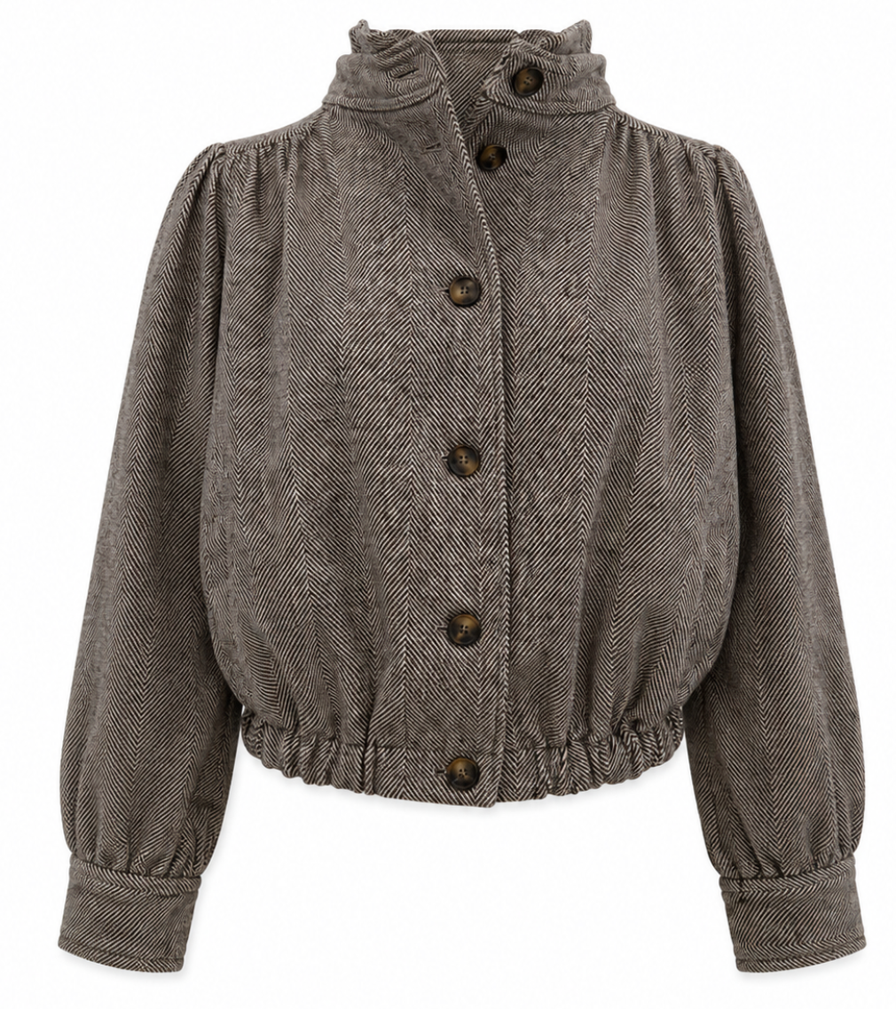 HERRINGBONE BOMBER