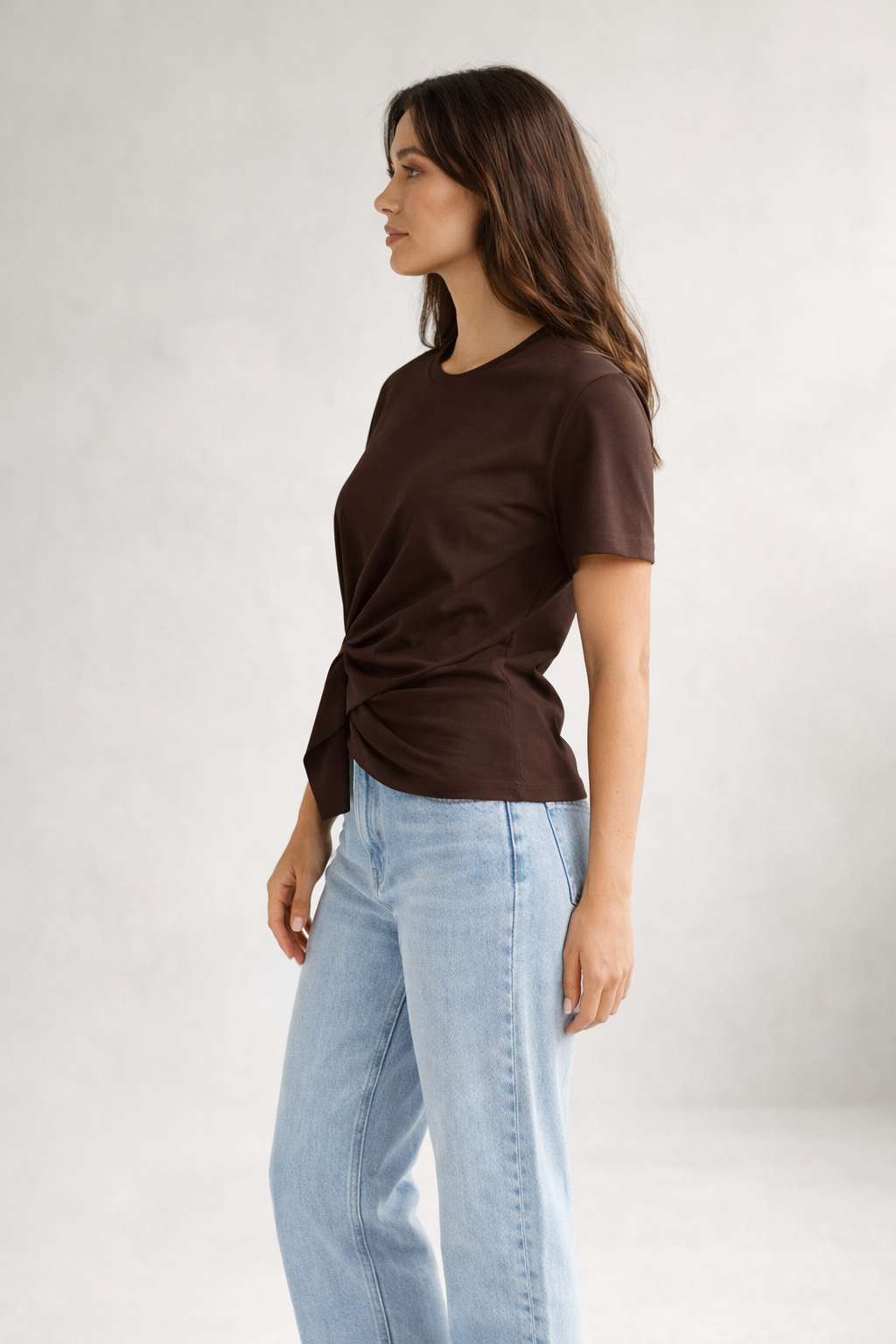 RING DETAIL TEE