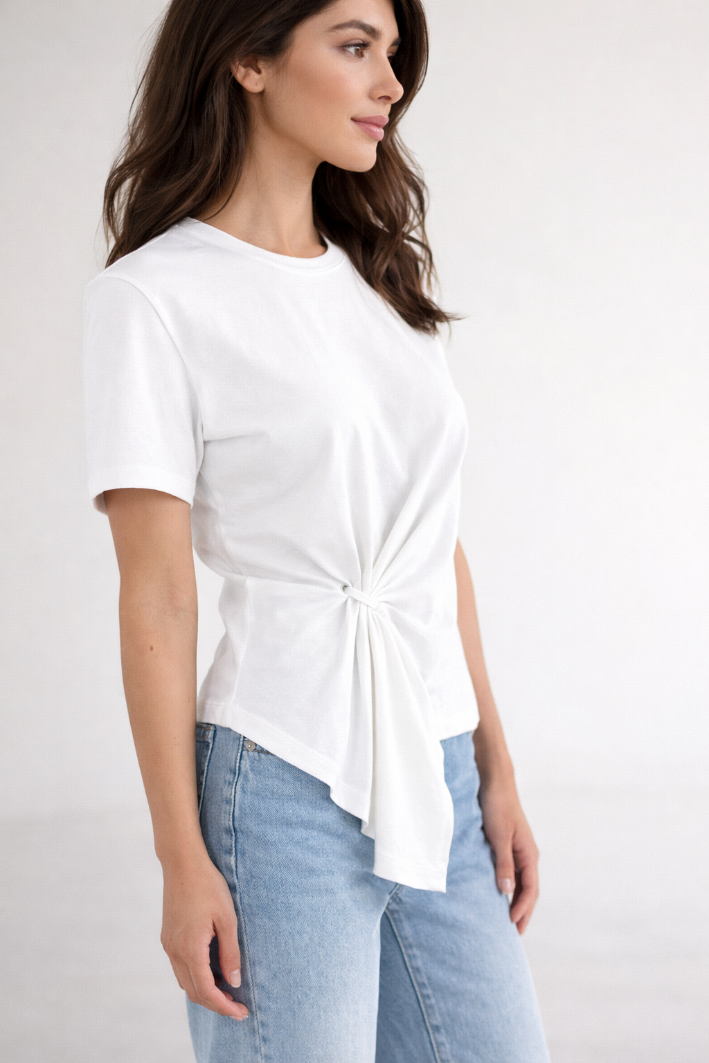 RING DETAIL TEE