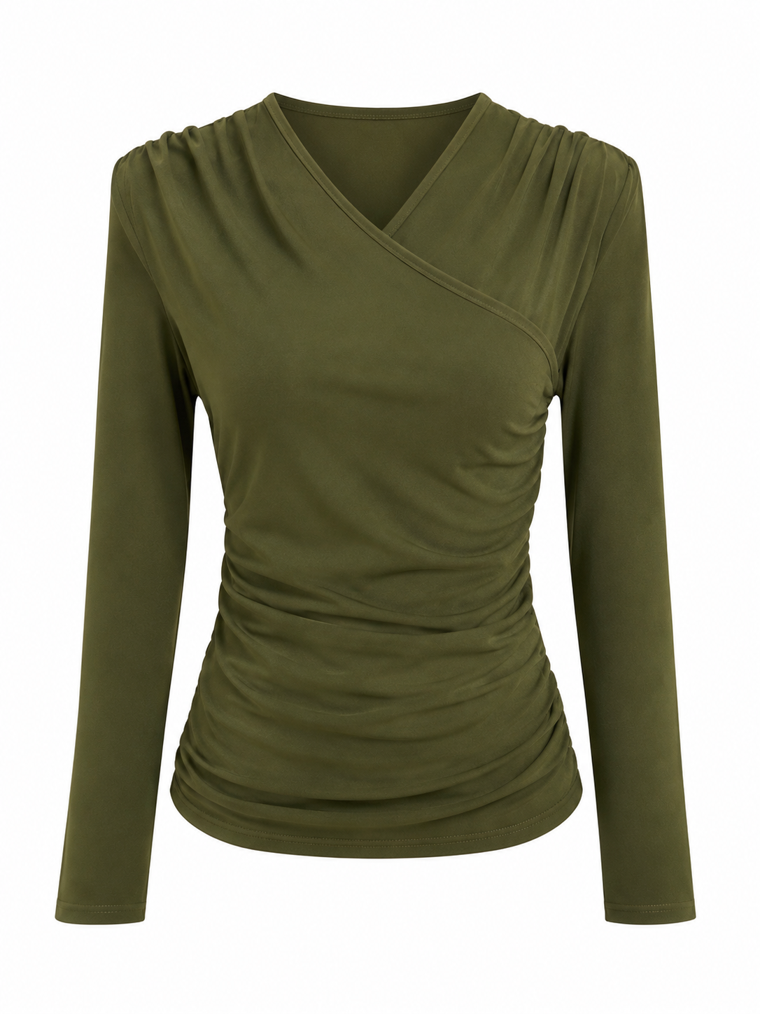 CROSSOVER JERSEY TOP