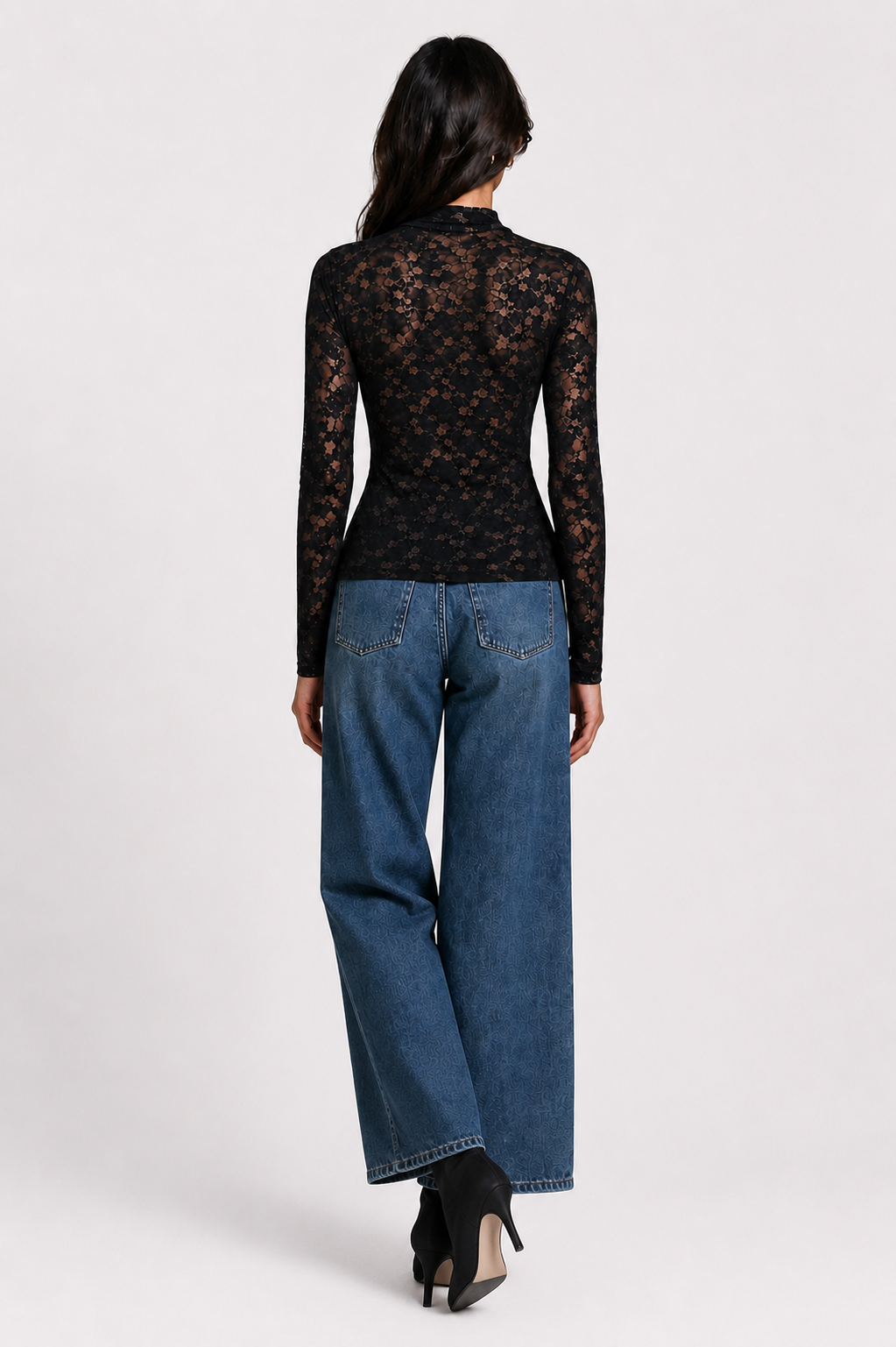 MESH LACE TOP