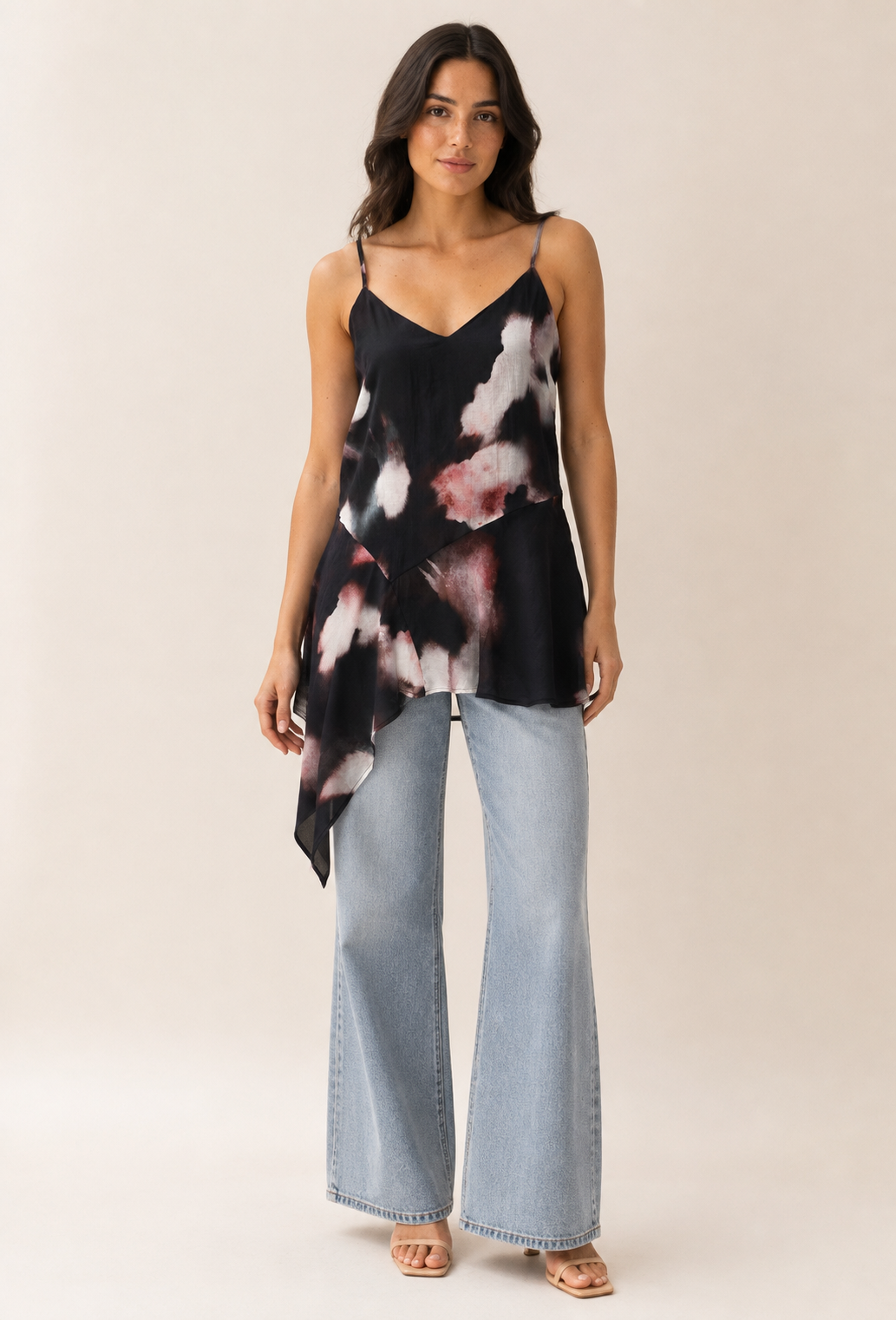 Tencel Mirage Print Top