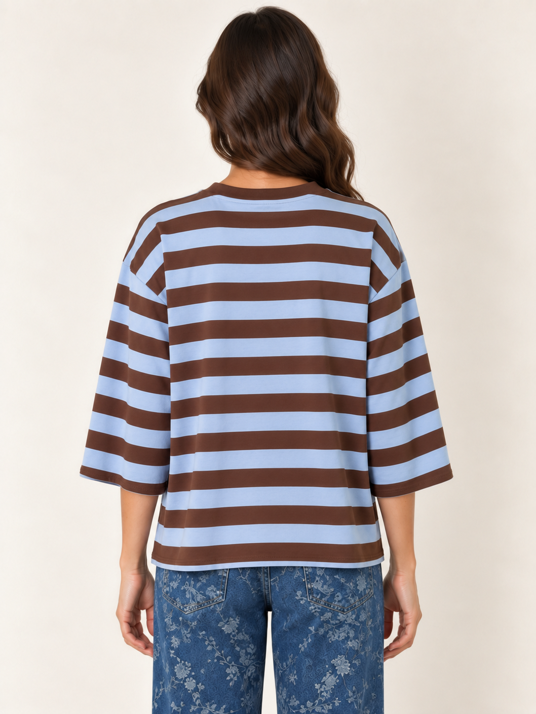 Box Stripe Tee