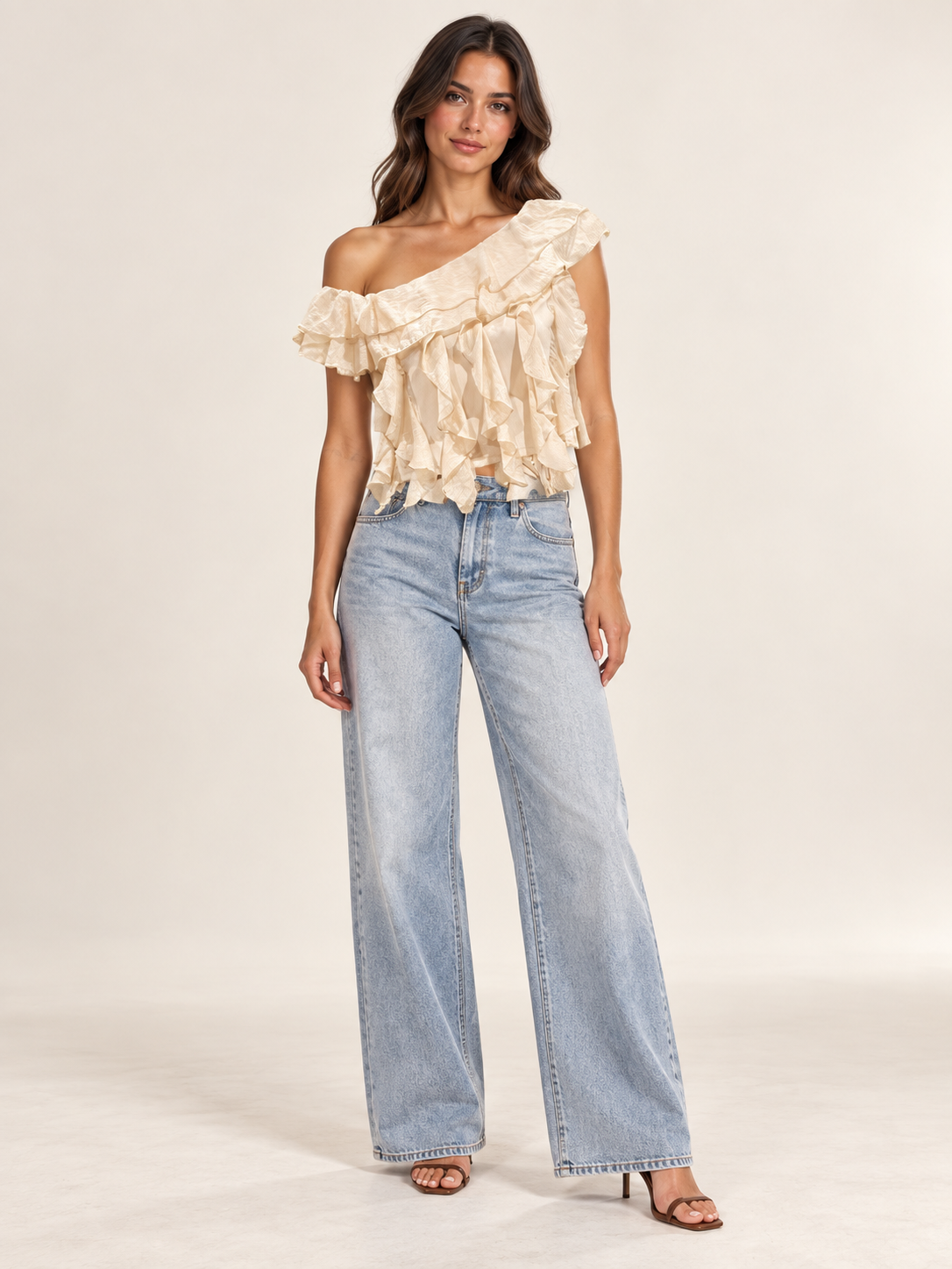 Ruffle Crop top