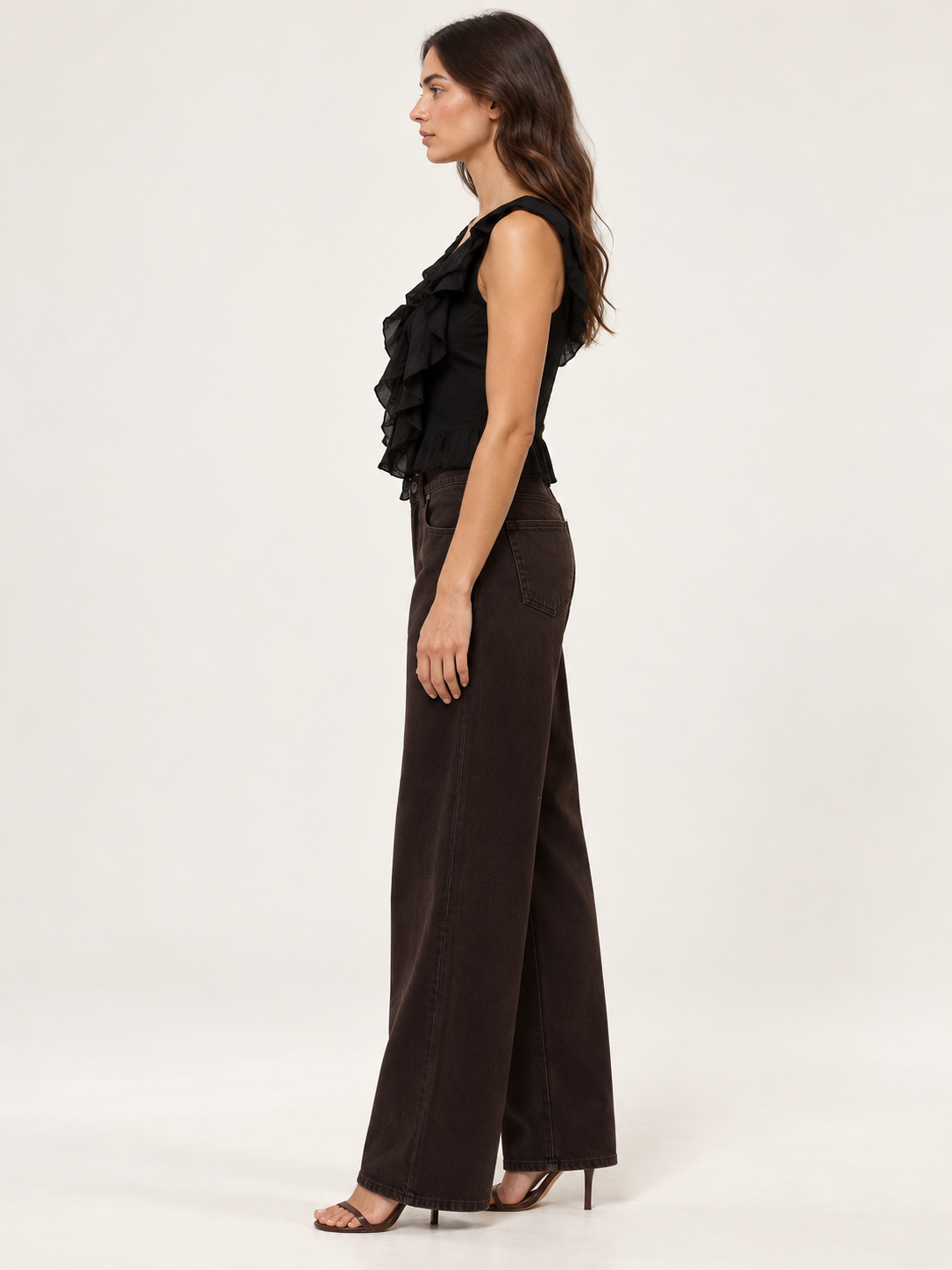Ruffle Crop top