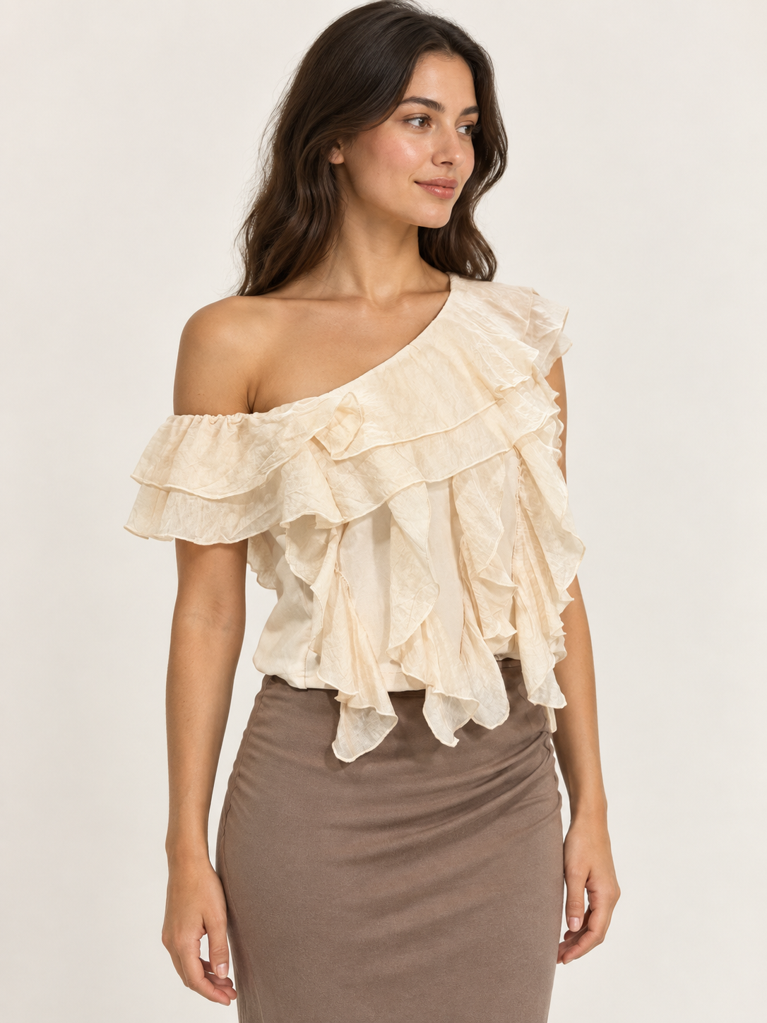 Ruffle Crop top