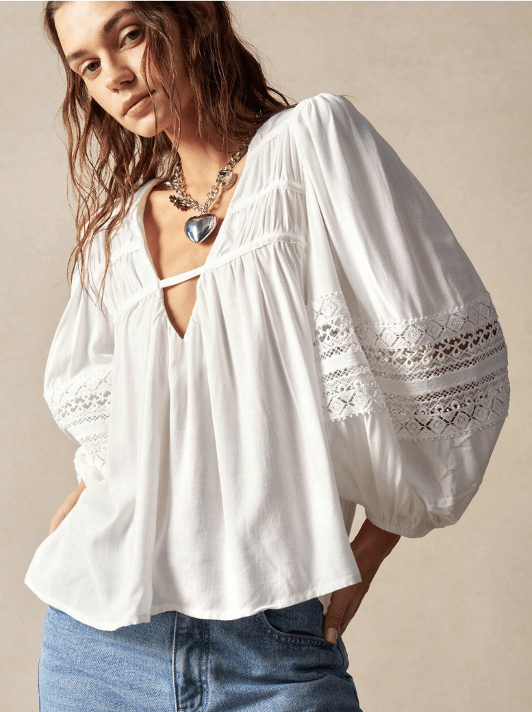 LACE DETAILED BLOUSE