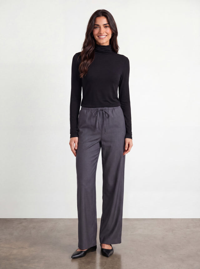 EVIE WOOL RELAXED PANTS