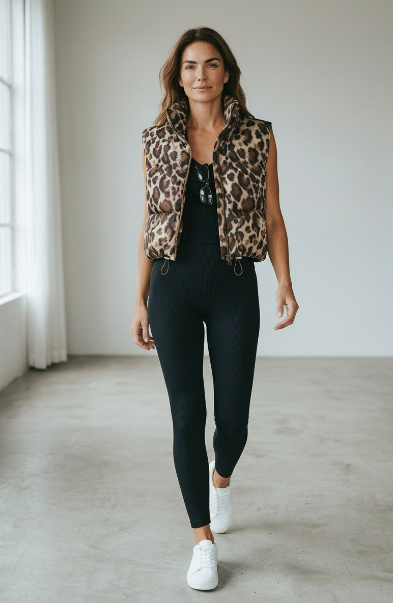 ANIMAL PUFFER VEST