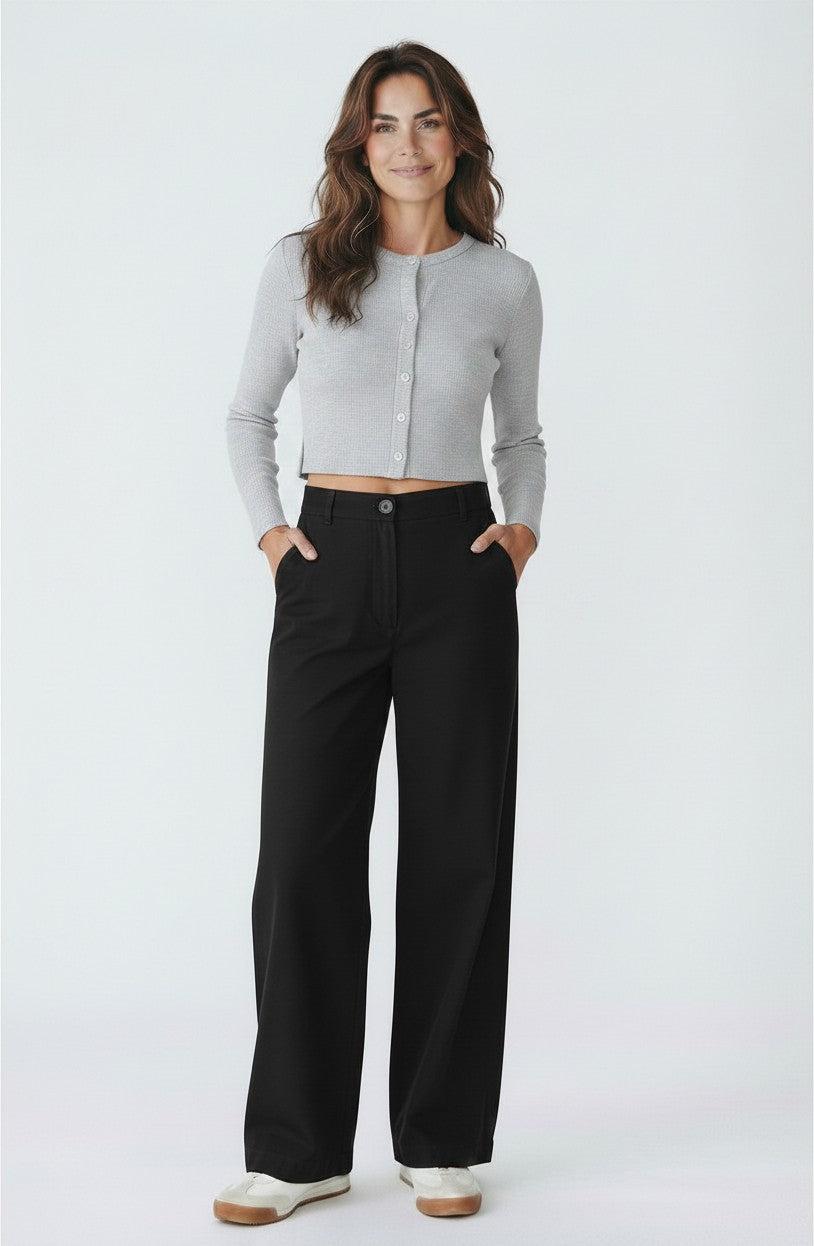 COTTON STRETCH BARREL PANT - NEW COLOURS