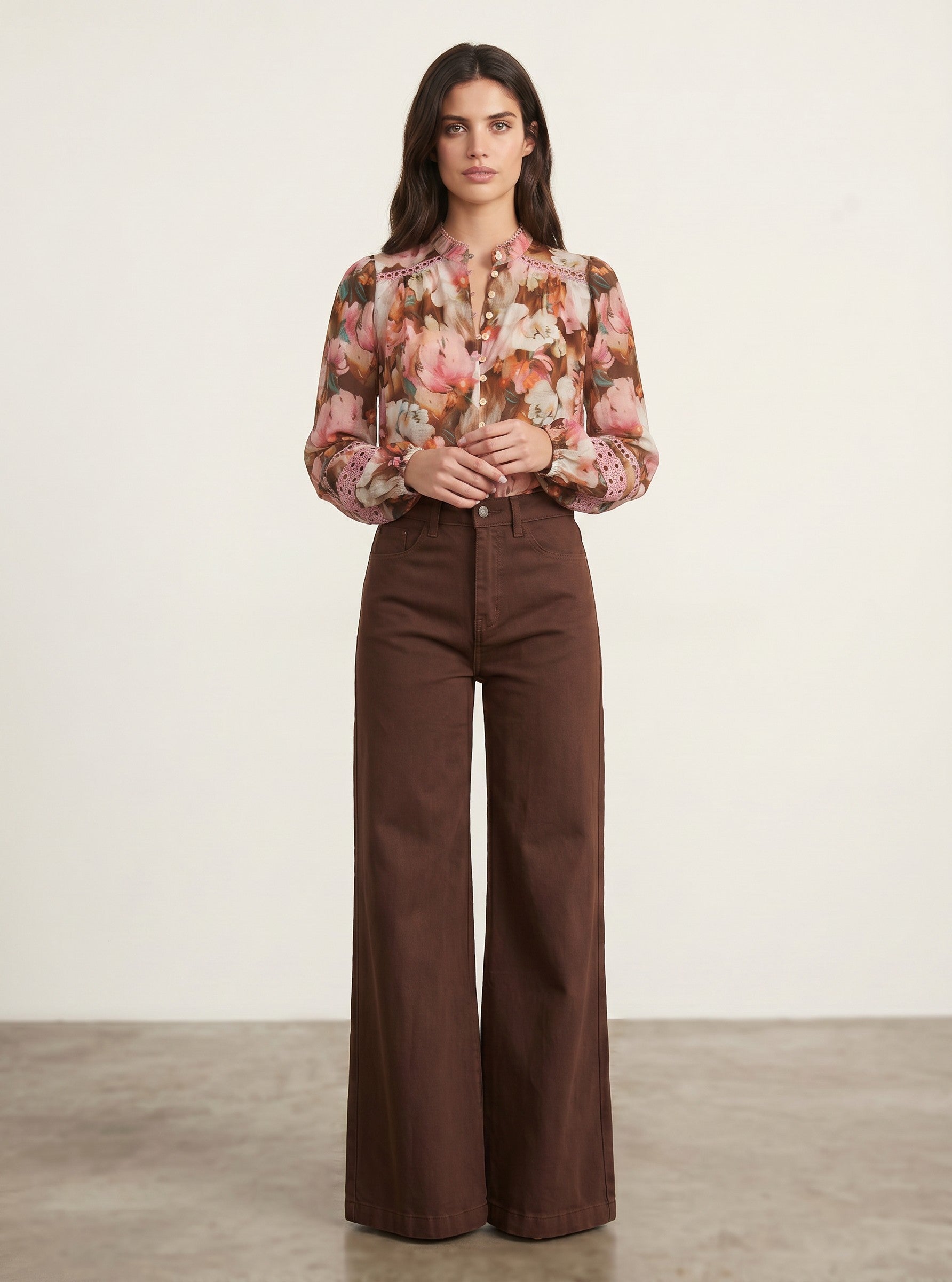CELESTE FLORAL BLOUSE