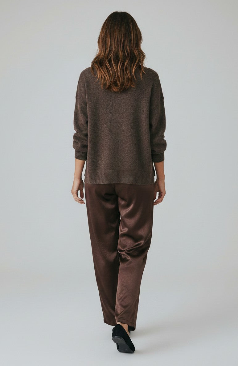 SATIN DRAWSTRING PANT