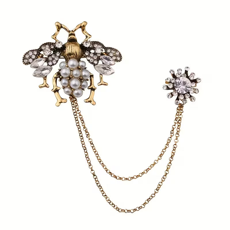 VINTAGE BEETLE BROOCH