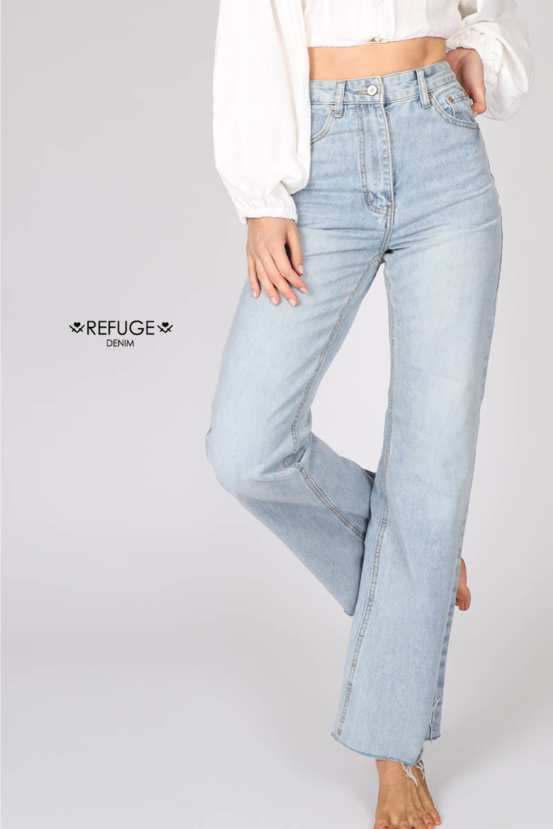 WIDE LEG VINTAGE JEANS