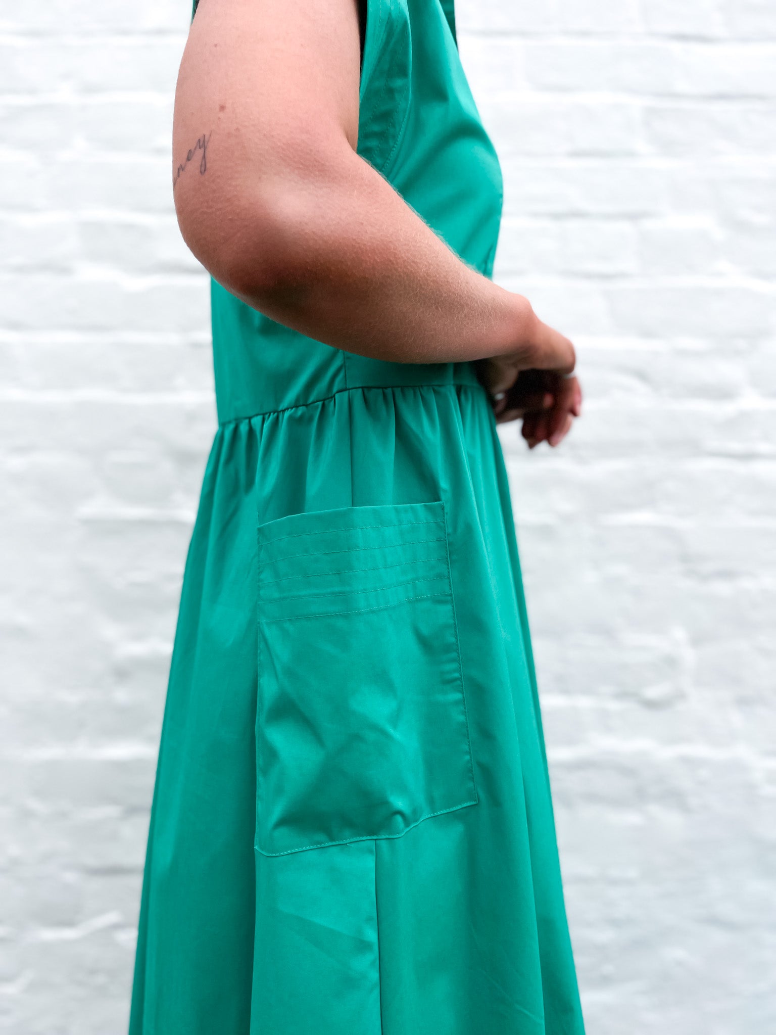 KIANA COTTON MAXI DRESS