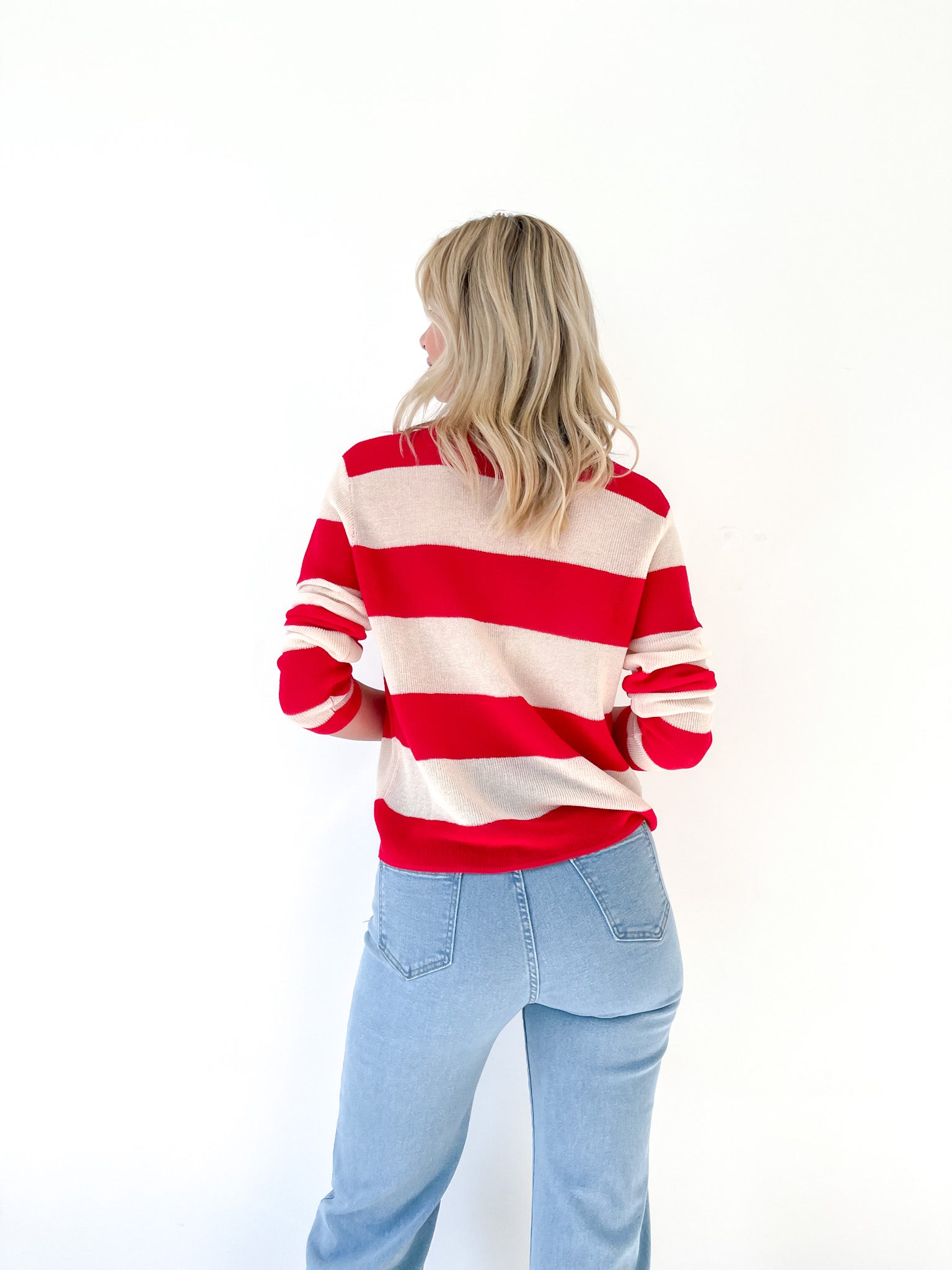 LYOCELL STRIPE LIGHT KNIT
