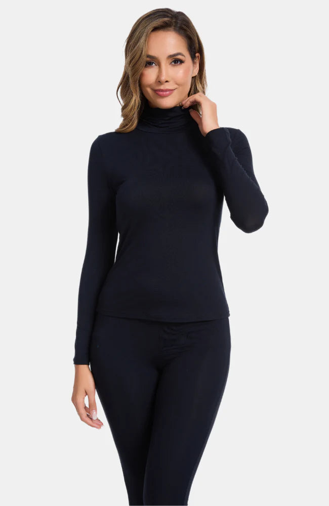 BAMBOO TURTLENECK TOP