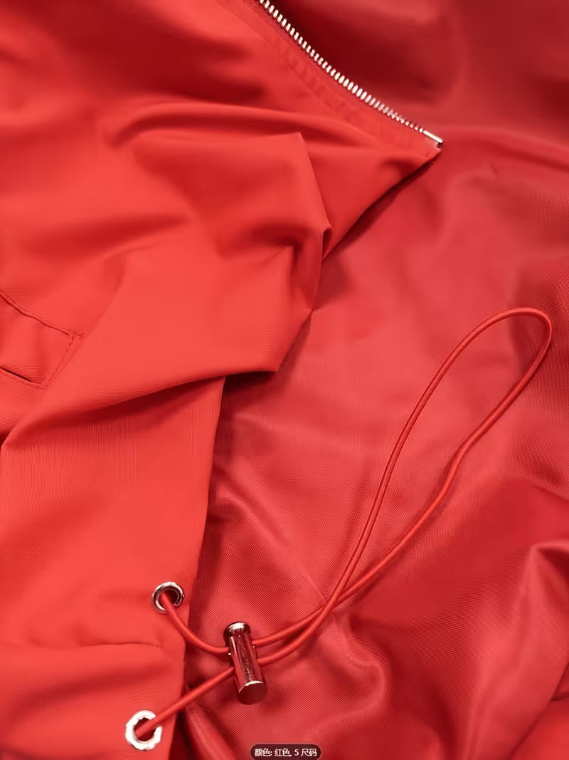 WINDPROOF BOMBER - RED